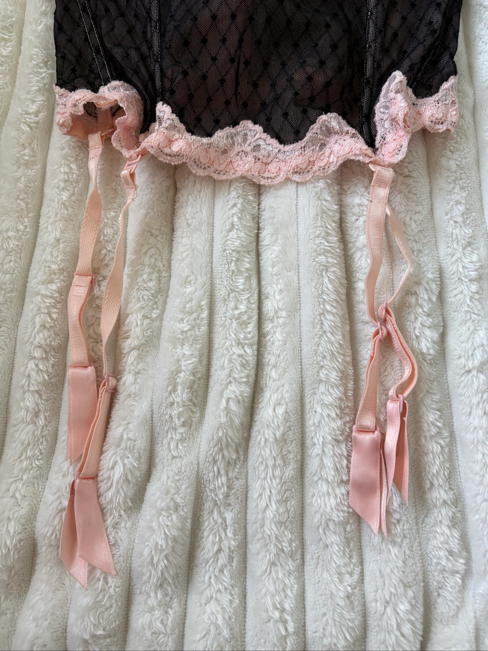 Bustier guêpière com suspensórios feminino vintage – photo 2
